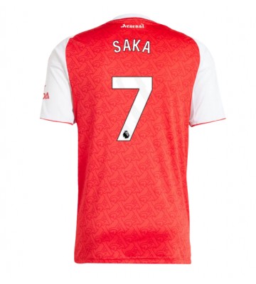 Arsenal Bukayo Saka #7 Hjemmebanetrøje 2025-26 Kortærmet